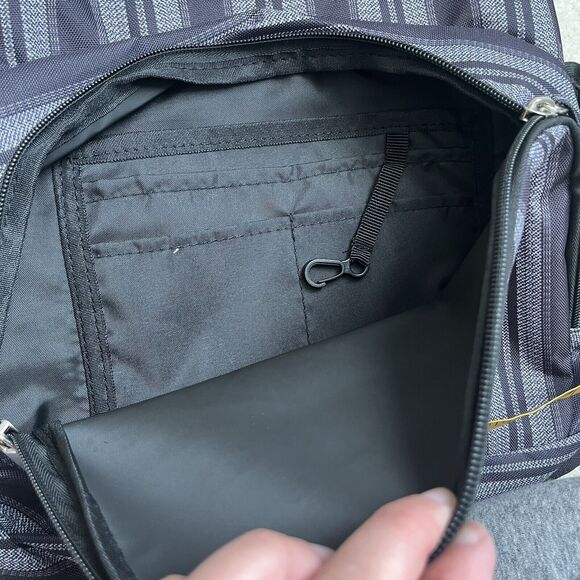 NWT VOLCOM GREY & BLACK SCHOOL HIKING ECT UNISEX SUNSTONE BACKPACK - Picture 4 of 6